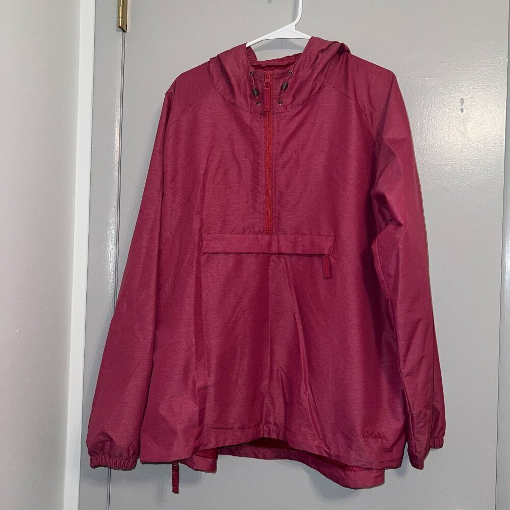 Cabela's Women's 1/4 Zip Windbreaker Size 2XL